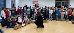 Adventliche Viertelstunde der Klassen 2a, 2b,2c, 3a, 3b, 4a, 4b, 4c