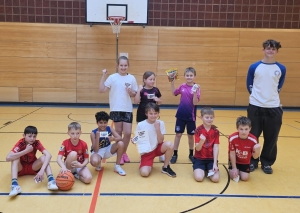 Grundschüler nahmen am Basketball-Cup teil