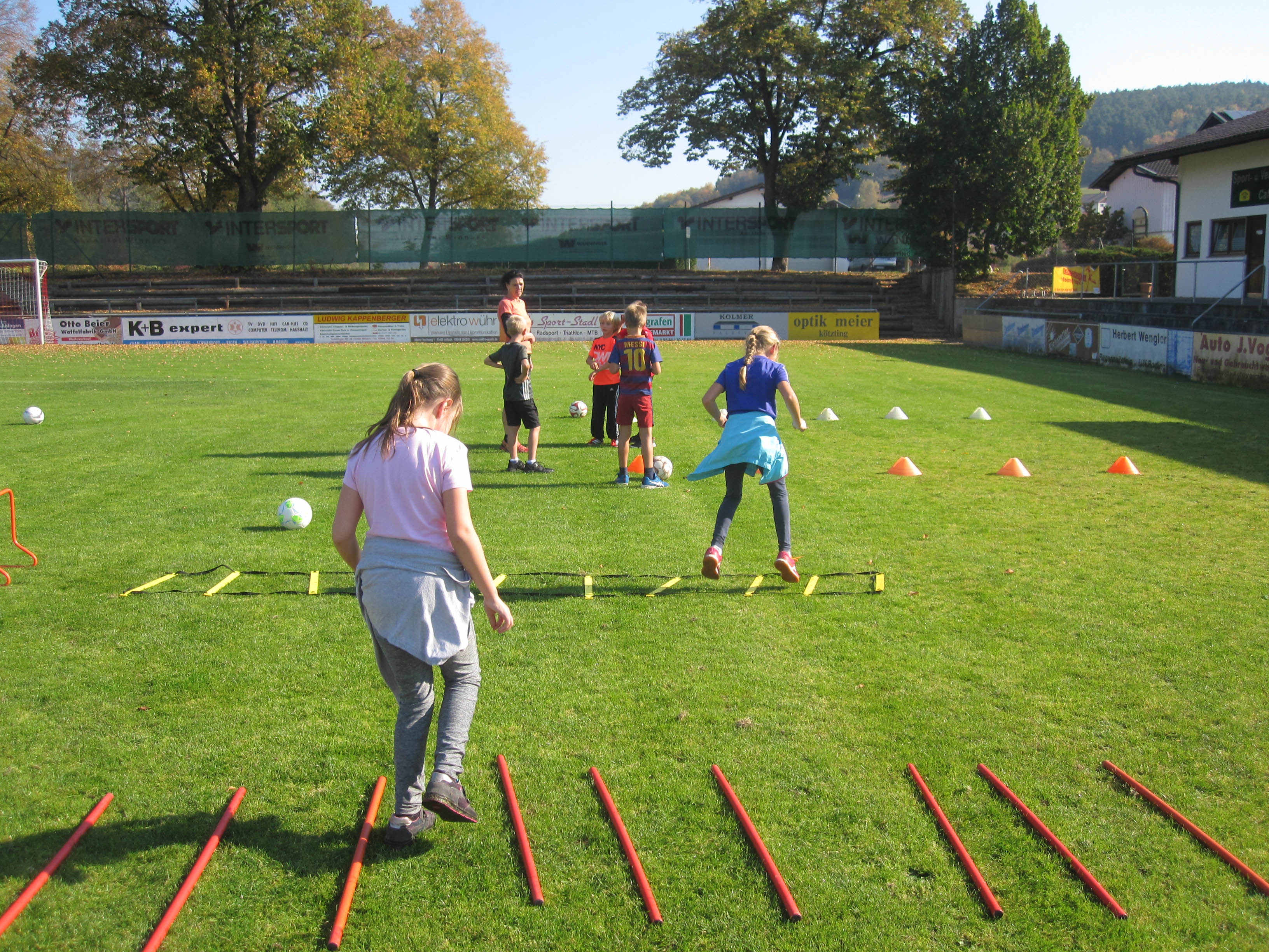 Koordination im Fußball