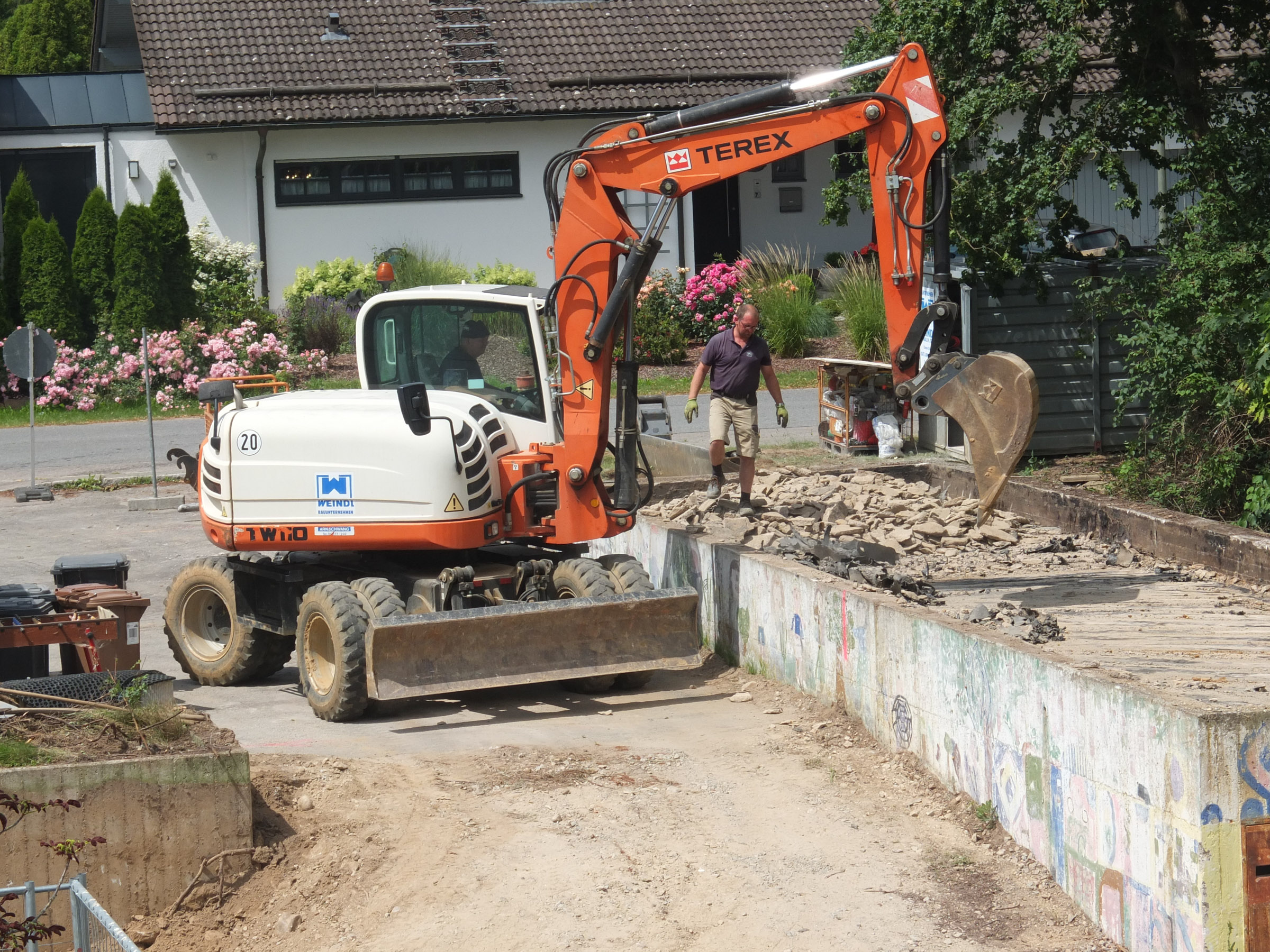 Abbau Fahrradkeller