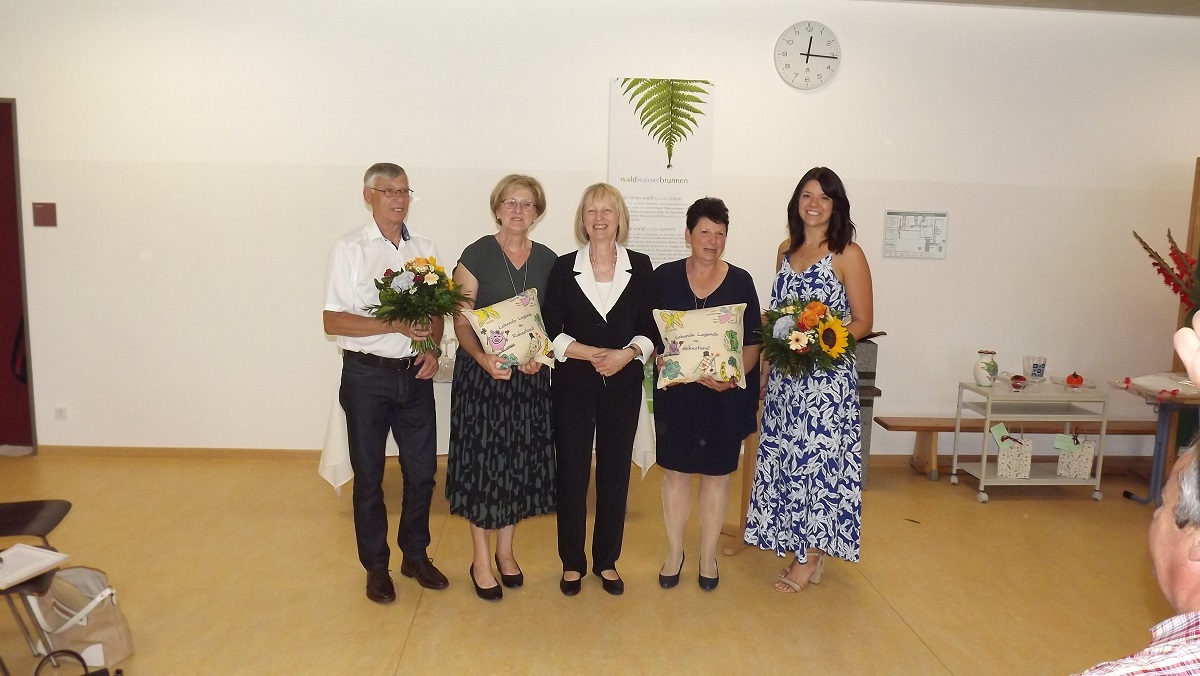 Abschied von Angelika Wipp und Margot Vogl